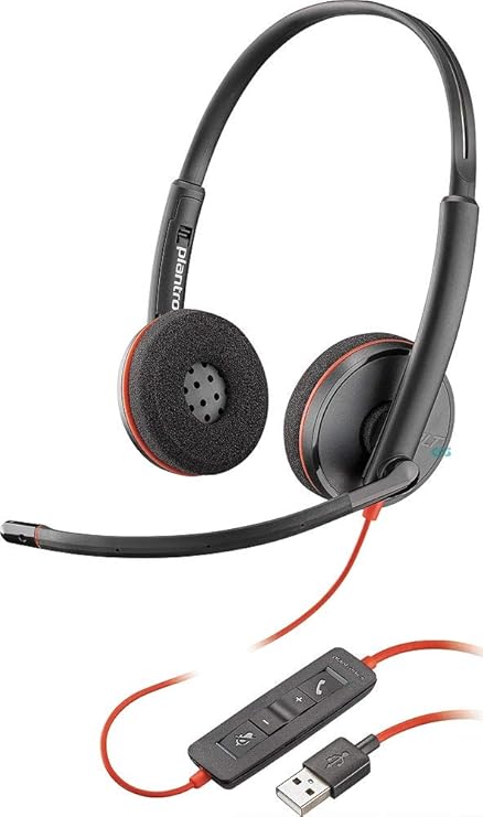 Plantronics - Blackwire 3220 - Wired Dual-Ear (Stereo)