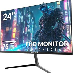 24 Inch Farmless Monitor 16:9 Aspect Ratio 75HZ FHD LED Display 99% sRGB